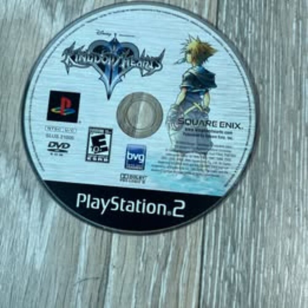 2002 VTG PS2 KINGDOM HEARTS II VIDEO GAME